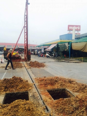 รับตอกเสาเข็มเขื่อนกันดิน,สะพานนั่งร้าน,รั้วบ้าน,อาคารทั้วไปแบบบมืออาชีพ