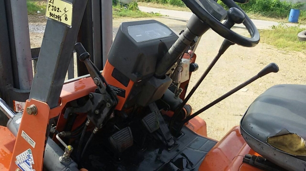 ขายรถยก NISSUN  PJ 02 เครื่องเบนซิน เสาสูง 3.50 เมตร ยกได้  2.5 ตัน เกียร์ธรรมดา ยางตันหน้าหลัง รถนอกนำเข้า ติดต่อ 098-7962549