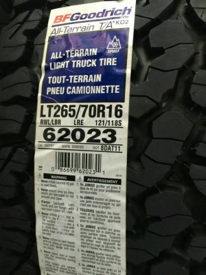 ยางใหม่ ราคาพิเศษ BF Goodrich ko2 ปีใหม่ ปี 16 ยางใหม่ ราคาพิเศษ BF Goodrich ko2 ปีใหม่ ปี 16