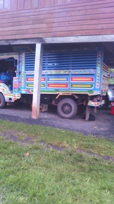 ฝากขายครับ สุขคุ้ม  รถอีแต๋น 4 ล้อดั้ม เครื่องคูโบต้า 14 แรงม้าไดร์สตาร์ในตัว