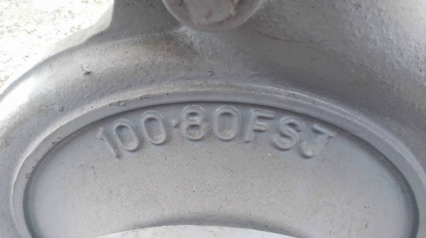 ** SOLD ** หัวปั้มหอยโข่งใบพัดทองเหลือง Ebara เข้า 4"- 3" นั่งแท่นเรียบร้อยสวยๆพร้อมใช้