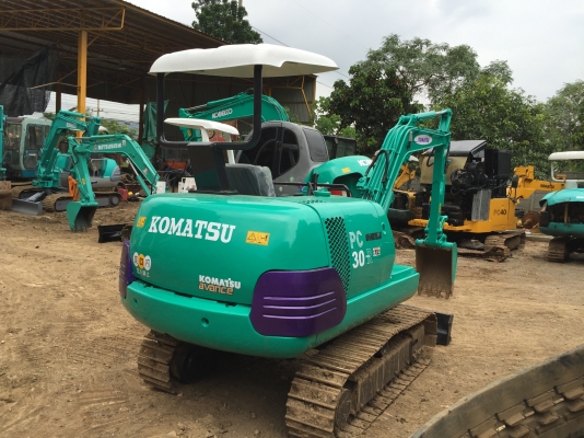 KOMATSU PC 30-7 ,ปั้มนิ้ว,คอนโทนสั้นน้ำมัน,โซ่ใหม่.   มีไลน์หัวกระแทกนำเข้าจากญี่ปุ่นแท้เอกสารอินวอย