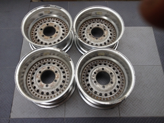 แม็กญี่ปุ่นขอบ15กว้าง7ออฟ0 แม็ก2ชิ้นแท้สวยๆเดิมเงาๆหมุดดีทุกตัวตามรูป