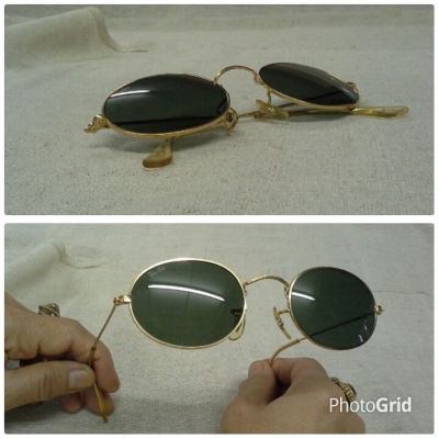 แว่นตาอเมริกันวินเทจยุค &#039;80s  Vintage B&amp;L Ray-Ban USA