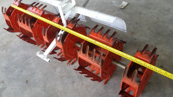 เครื่องกำจัดวัชพืชในร่องข้าว 5 แถว เก่าญี่ปุ่น สภาพสวย เครื่องพร้อมใช้งาน