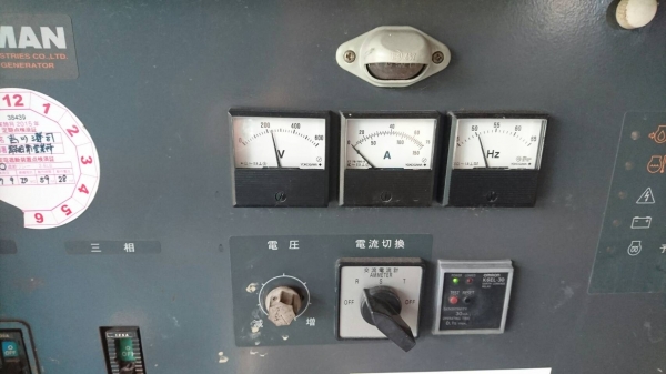 #Genset SDG45AS เครื่องกำเนิดไฟฟ้า Airman 37/45kva. นำเข้าจาก ญี่ปุ่น by OEK