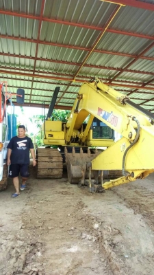 KOMATSU 1,390,000  บาท PC200-7 ทำงาน 16,300 ชม. เครื่องดี ปั้มดี (ไฟฟ้าครบ ช่วงล่างเต็ม )  เอกสารเล่มทะเบียน  รถอยู่ จ. บุรีรัมย์ 0815909917 ไอดีไลน์ 0815909917