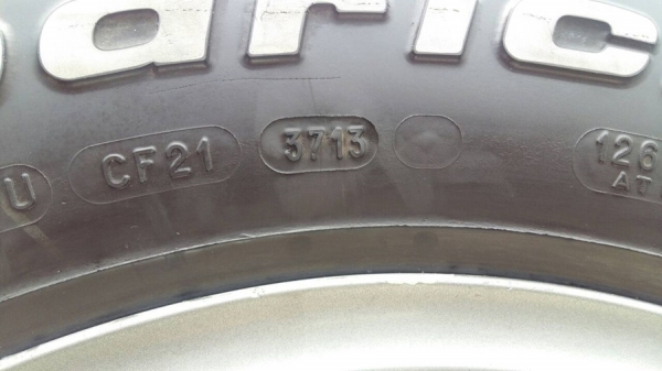 ล้อแท้ WEDS ADVENTURE 16x8 พร้อมยาง BF goodrich MUD KM2 285/75/16 สวยมาก