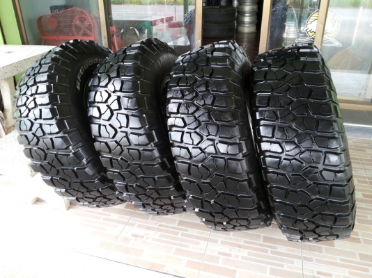 ล้อแท้ WEDS ADVENTURE 16x8 พร้อมยาง BF goodrich MUD KM2 285/75/16 สวยมาก