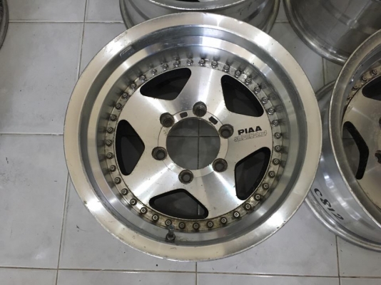 ขายล้อ PIAA 2 ชิ้นแท้ ขอบ 15x8.5 ลบ27 6 รูกระบะ ลึกๆ ประมูลญี่ปุ่น ขายล้อ PIAA 2 ชิ้นแท้ ขอบ 15x8.5 ลบ27 6 รูกระบะ ลึกๆ ประมูลญี่ปุ่น