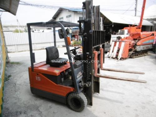 รถยกไฟฟ้า รหัสสินค้า : 80903525 ยี่ห้อ : TOYOTA รุ่น : 5FBE15 ติดต่อ Tel.086-8150487 www.nihonmono.com รถยกไฟฟ้า รหัสสินค้า : 80903525 ยี่ห้อ : TOYOTA รุ่น : 5FBE15 ติดต่อ Tel.086-8150487 www.nihonmono.com