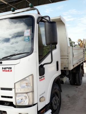 รถอีซุซุ 6 ล้อดั้ม NPR 150 แรงม้า ปี 54. , ( รถวิ่ง 2xx,xxx กม. ) สนใจติดต่อ 081 - 6079515