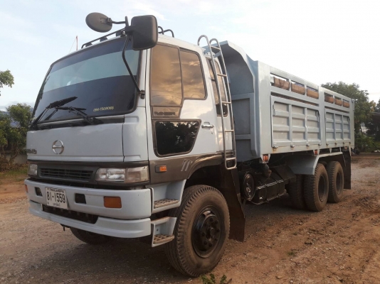 ขายรถบรรทุกสิบล้อดัมพ์ HINO 2K เครื่อง 240 แรง ปี 43 กระบะดัมพ์เหล็ก ยางดี แชสซีสวย ทะเบียนพร้อม