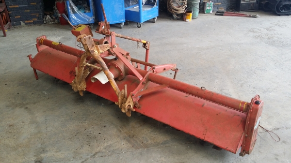 โรตารี่รถไถนั่งขับ Niplo รุ่น HA-2400B เก่าญี่ปุ่น ขนาดกว้าง 2.4 เมตร