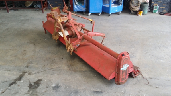 โรตารี่รถไถนั่งขับ Niplo รุ่น HA-2400B เก่าญี่ปุ่น ขนาดกว้าง 2.4 เมตร