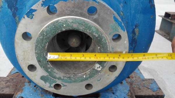 ปั้มน้ำแรงดันสูงหัวสแตนเลส Ingersoll เข้า 4&quot;- 3&quot; มอเตอร์ VEM 125 HP พร้อมใช้งาน