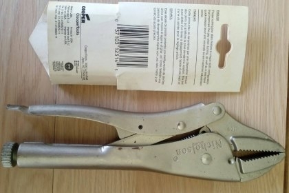 ขายคีมล็อกNicolson made in USA..งานเก่าเก็บขนาด10" ขายคีมล็อกNicolson made in USA..งานเก่าเก็บขนาด10"