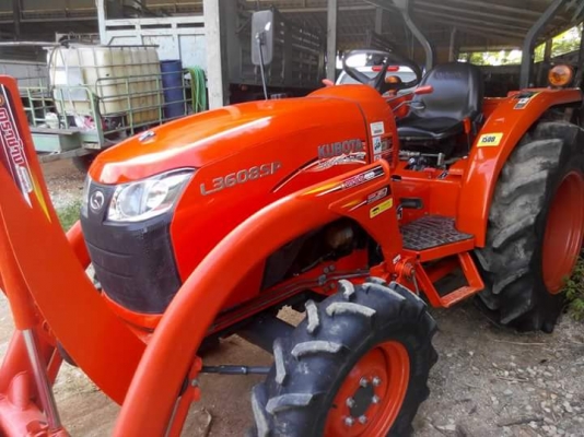 ขายคูโบต้าL3608SP ราคา 360,000ต่อรองได้พร้อมใบมีดเเละผาน6ใช้งาน280ชม.