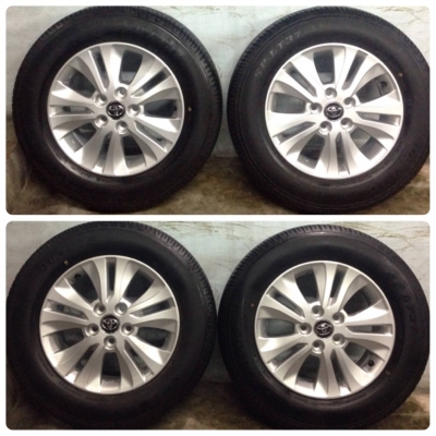 แม็กป้ายแดงปี16 TOYOTA HILUX Revo ขอบ 16 พร้อมยางป้ายแดง