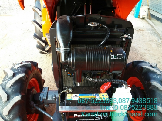 ปัญญาแทรคเตอร์..จัดมาให้ครับ ด่วน!!!คูโบต้า L3608ใบมีดคานล่างFD163พร้อมโรตาลี่RX163ตราช้าง สภาพพร้อมใช้