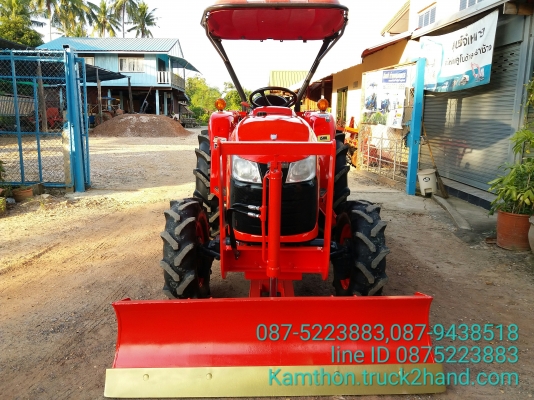 ปัญญาแทรคเตอร์..จัดมาให้ครับ ด่วน!!!คูโบต้า L3608ใบมีดคานล่างFD163พร้อมโรตาลี่RX163ตราช้าง สภาพพร้อมใช้