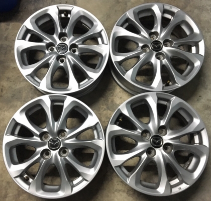 แม็กป้ายแดง Mazda2 Skyactiv ขอบ15