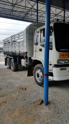 ขายรถบรรทุกสิบล้อดัมพ์ ISUZU แม่เดี่ยว เครื่อง 320 แรง ปี 50 กระบะดัมพ์สามมิตร มีระบบลากลูก ยางดี ทะเบียนพร้อม