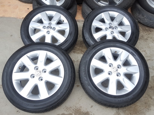 ขายล้อNISSAN March 15 ยาง ปี14  4 ล้อ