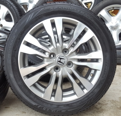 ขายล้อHONDA City SV16 ยางDUNLOPปี14  4 ล้อ