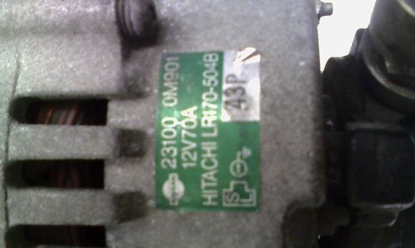 ไดชาร์ต ไดสตาร์ท นิสสันบิ๊กเอ็ม(ไดชาร์ทขายเเล้วเหลือเเต่ไดสตาร์ท)ขอบคุณทีมงานเว็บพี่เสือทุกท่านครับ