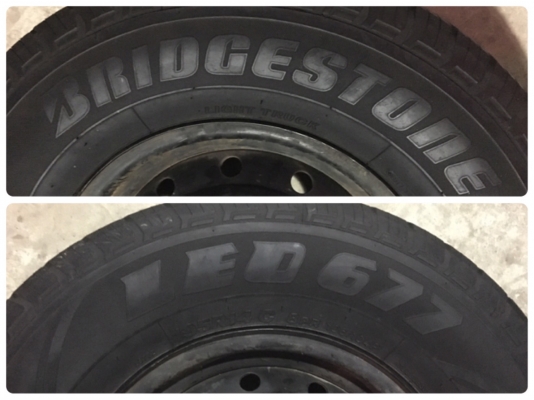 ยางกะบะ ขอบ 14 พร้อมกะทะล้อ 6 รู 139 ยางกะบะ ขอบ 14 พร้อมกะทะล้อ 6 รู 139