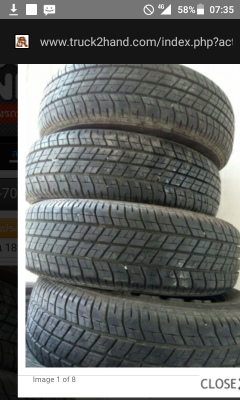 ขายยางขอบ 12  จำนวน  7  เส้น  tell. 098-663-6988