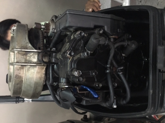 สำราญมารีน ขายเครื่องเรือ Suzuki40hp