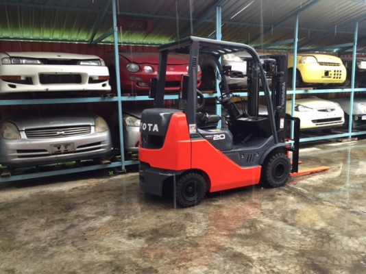 ขายรถโฟลคลิฟท์ (รุ่นใหม่ล่าสุด )TOYOTA 02-8FGK20 , ออโต , เครื่องยนต์เบนซินหัวฉีด ประหยัดน้ำมันสุดๆๆ, , เสายกสูง 3 เมตร , รถนำเข้าจากญี่ปุ่น 100\%