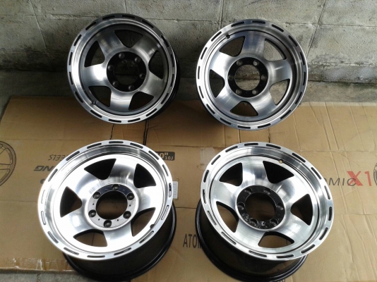 ล้อใหม่ ขอบ16นิ้ว6รู สวยๆ ชุดนี้ ราคา 7800 บาท