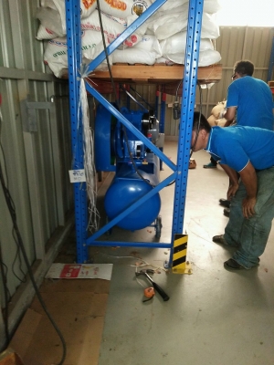 ขายปั้มลม 7.5HP อายุใช้งานไม่ถึง 20 ชั่วโมง