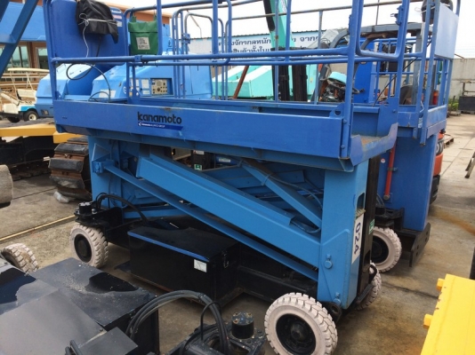 ราคาถูกมาก ! ลิฟต์กระเช้ายี่ห้อ S-MAC รุ่น KKH60-2 ปี 2002 ยกสูงได้ 6 เมตร ผลิตและนำเข้าจากญี่ปุ่น