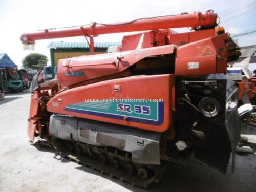 ขาย รถเกี่ยวข้าวนั่งขับ ยี่ห้อ : KUBOTA รุ่น : SR35 รหัสสินค้า : 80803425 นำเข้าจากญี่ปุ่นพร้อมใช้งาน