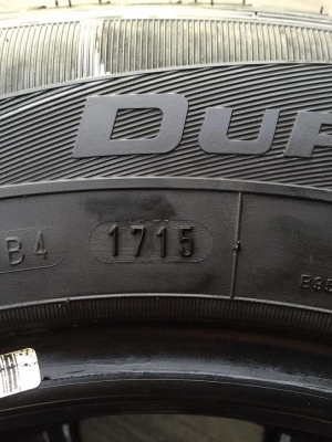 ขายยาง GOODYEAR DURASPORT 215-70-15 ปี15 ดอกหนาจัด ไม่มีตำหนิ ชุดละ 5,500 บาท