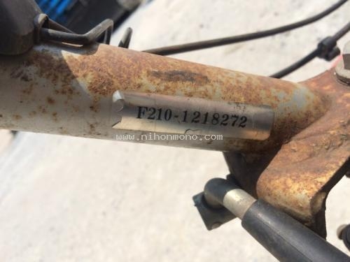 มองหา เครื่องพรวนดิน รหัสสินค้า : 80903712 ยี่ห้อ : HONDA รุ่น : F210 ติดต่อ Tel.086-8150487 www.nihonmono.com