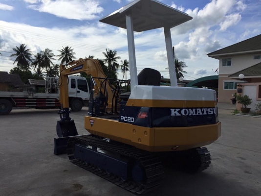 รถขุด KOMATSU PC20-6 นำเข้า มือสองญี่ปุ่น