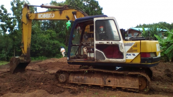 Cobelco120-///เอกสารเล่มทะเบียนไฟตัด เอวแน่น โซ่ใหม่สองเส้นทำงานดีไวไม่โหลด