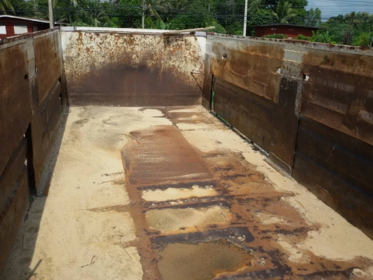 ขายกระบะพร้อมชุดดั๊มพ์ แชสซีกว้าง 86 ซม ยาว 6 เมตร แชสซีเทียมหน้า 6 ดั๊มพ์ลอยทั่วไป พร้อมใช้งาน