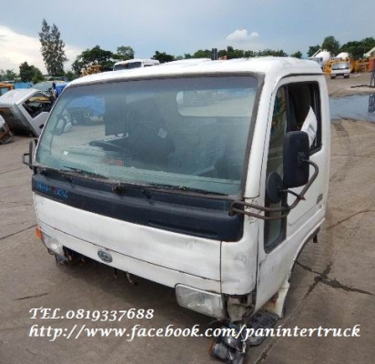 สินค้าเก่านอก ขายถูกด่วนๆหัวเก๋งรถบรรทุก6ล้อกลาง /CABIN NISSAN รุ่น:YU41T4** (รุ่นยกหัวได้/มีขาหลัง)ราคาเพียง 40,000 บาท สนใจรีบติดต่อ 0819337688