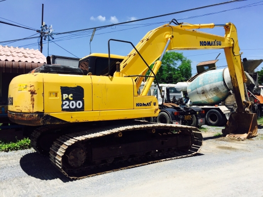 ขายด่วน!! Komatsu PC200-7 ไมล์ 10,xxx เอกสารเล่ม สภาพสวยค่ะ