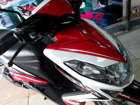 MIO 125 i สีขาวแดง ลาย RR ลายใหม่ล่าสุดโฉมปัจจุบัญ ปี59 รถสวย ไมล์น้อย แถม 4 รายการ 30900