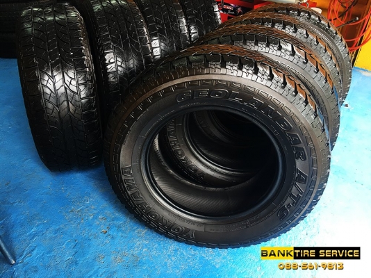 ยาง YOKOHAMA 265/65 R17 ยางสดๆ ดอกเน้นๆเต็มๆ จำนวน 2 ชุดปี 15