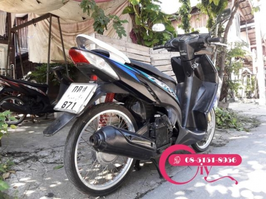 CLICK ปี 50 รถขับดี ราคาถูก เอกสารทะเบียนชุดโอนครบ