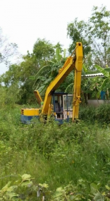 ขายรถขุดตีนตะขาบ พีซี60-3 บูมยาว. สภาพพร้อมใช้