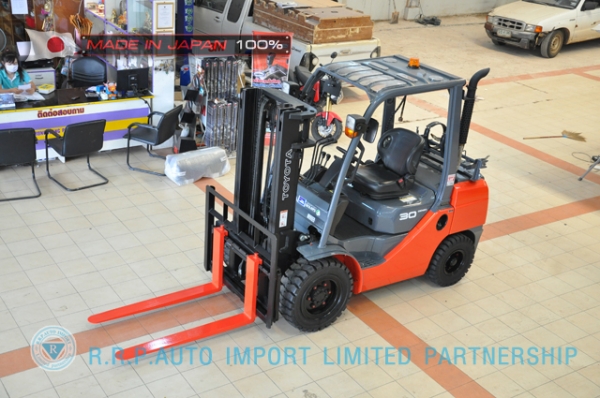 รถโฟล์คลิฟท์พร้อมขาย TOYOTA รุ่น 8FG30-31249  ราคา 435,000 บาท นำเข้าจากประเทศญี่ปุ่น 100\% ไม่เคยใช้งานในไทย